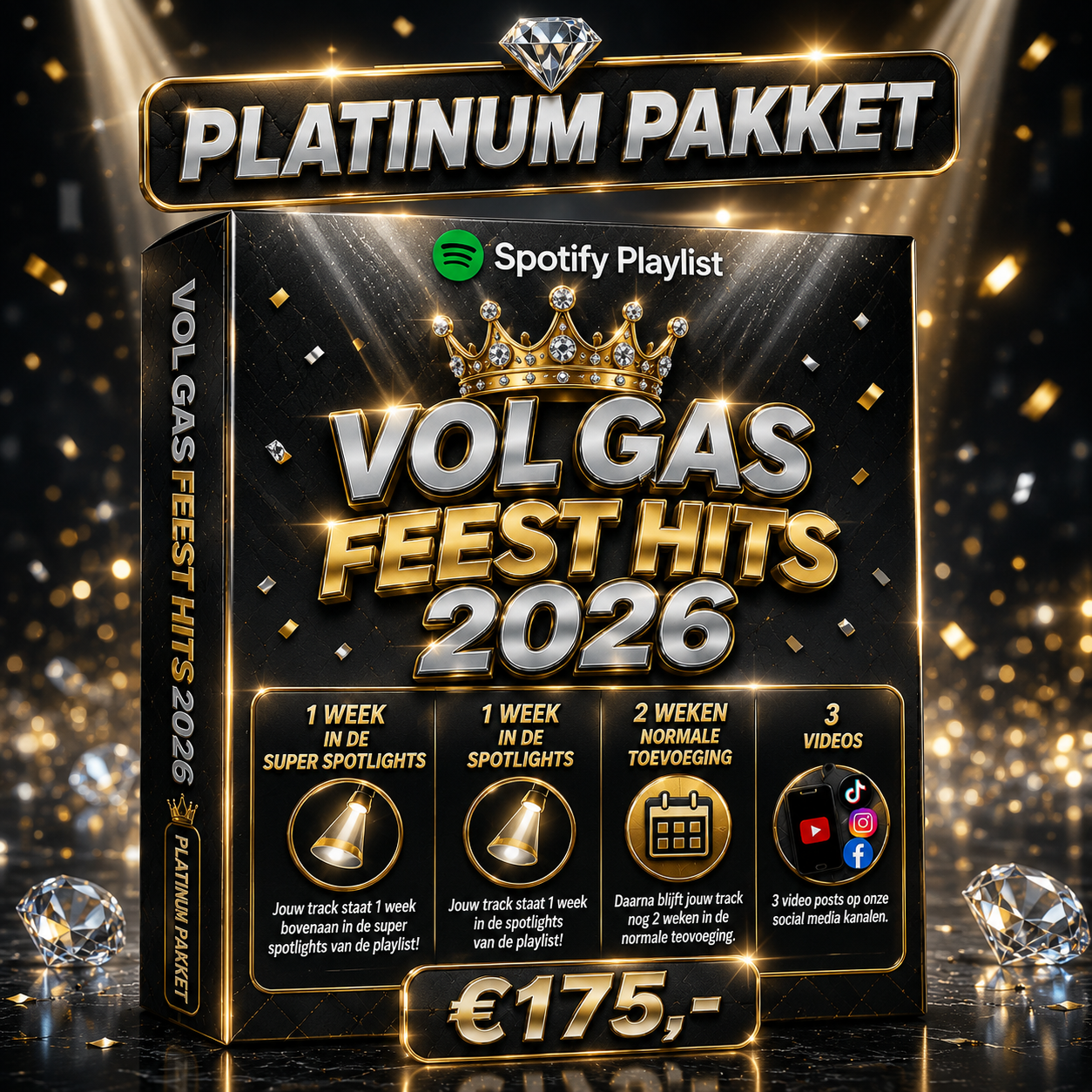 Vol Gas Platinum Pakket
